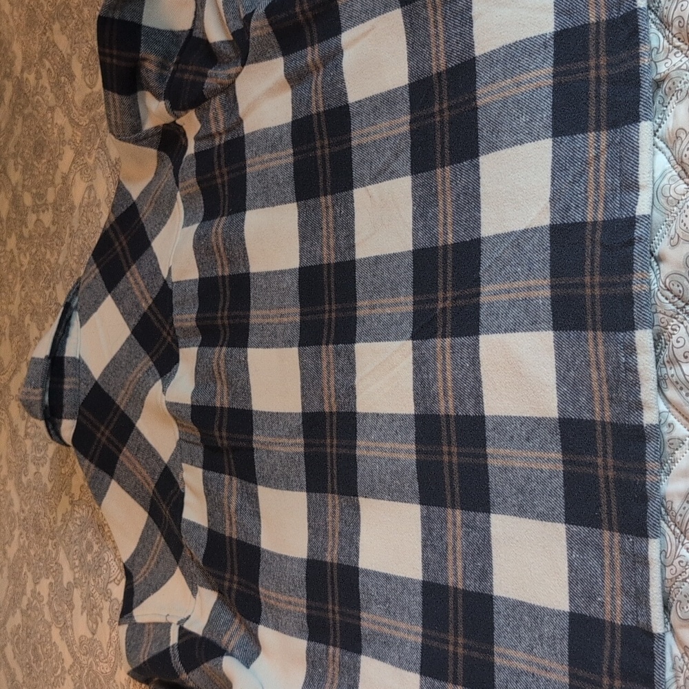 Plaid Button-Up Jacket - Picture 7 of 9